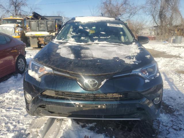  TOYOTA RAV4 2017 Синий