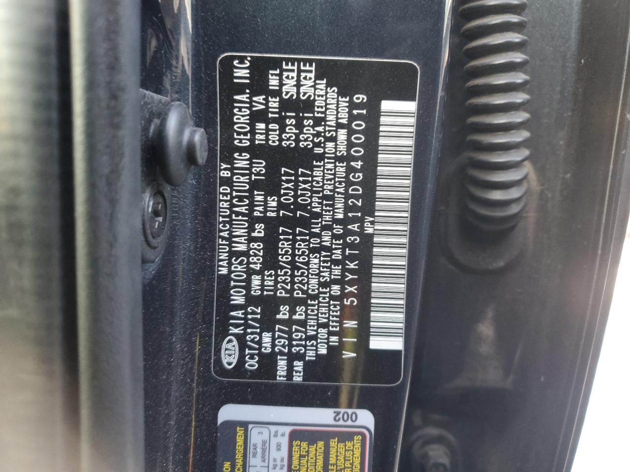 2013 Kia Sorento - Image 13