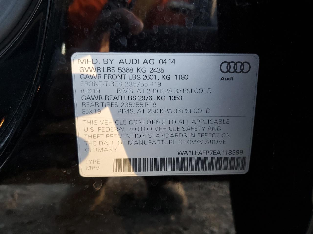 2014 Audi Q5 - Image 13
