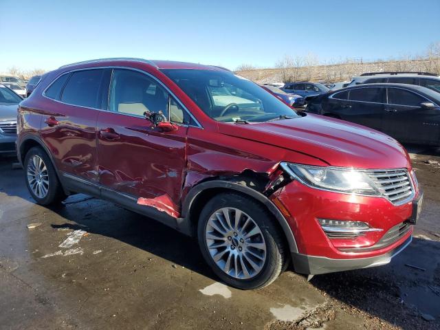  LINCOLN MKZ 2015 Красный
