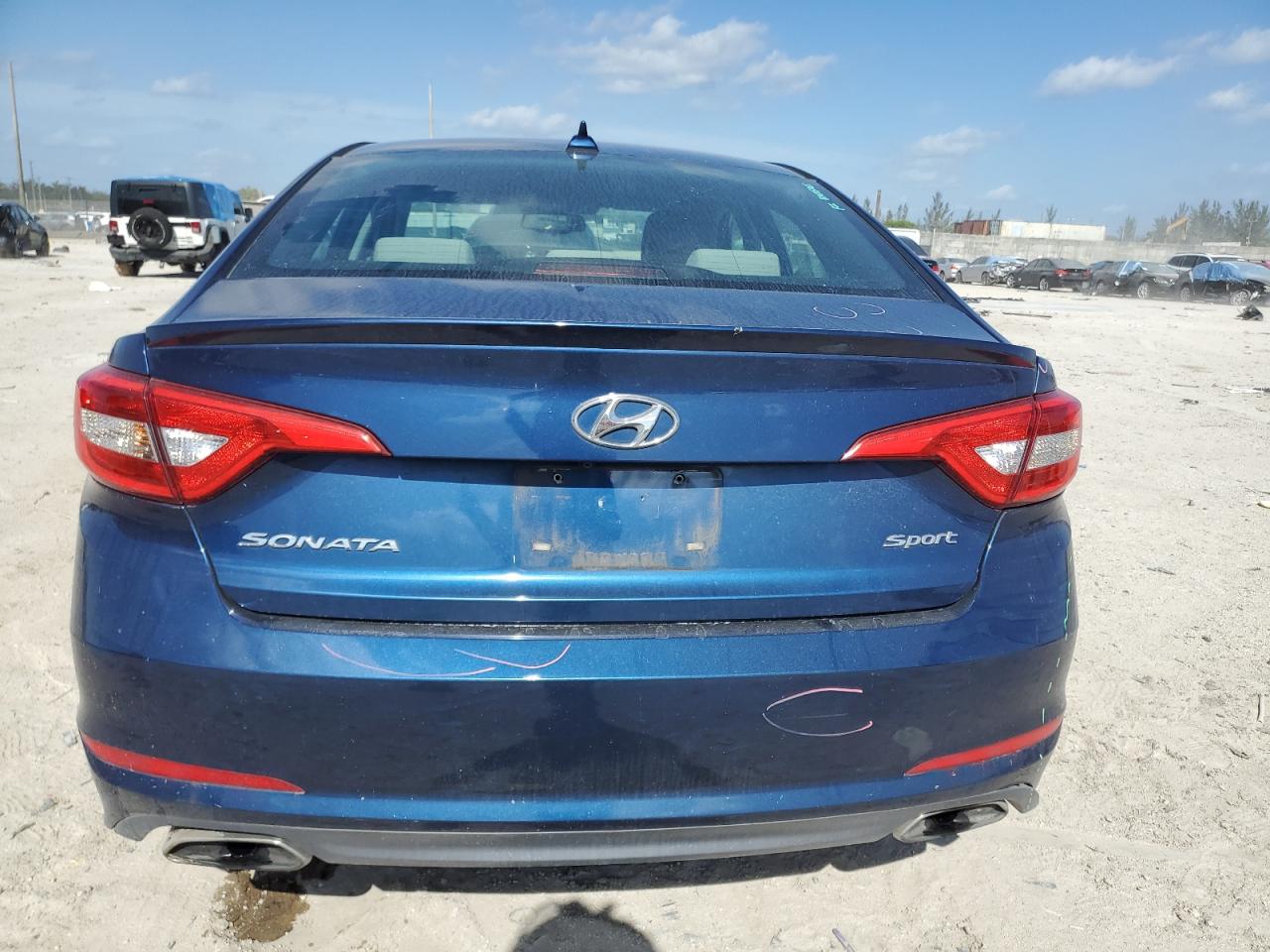 VIN 5NPE34AF1GH367672 2016 HYUNDAI SONATA no.6