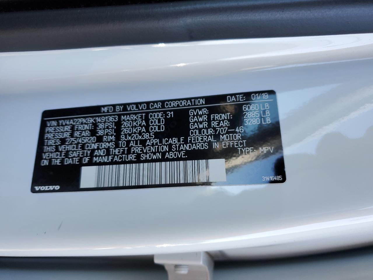 2019 Volvo XC90 - Image 13