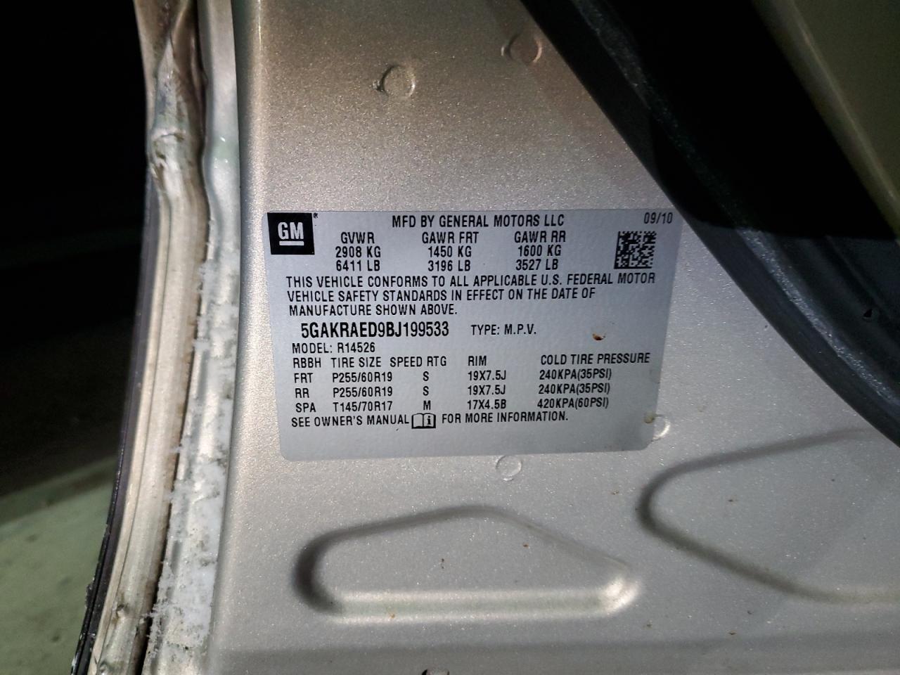 2011 Buick Enclave - Image 13