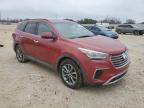 2017 Hyundai Santa Fe Se продається в New Braunfels, TX - Mechanical