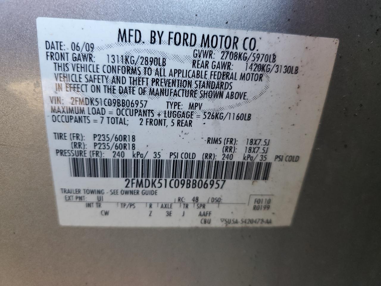 2009 Ford Flex - Image 13