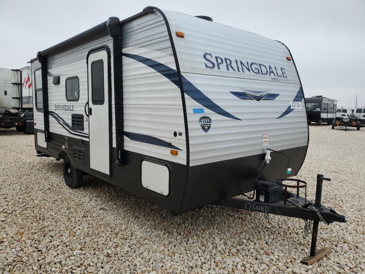2021 Springdale/ Sprinter Travel Trl de vânzare în Taylor, TX - Hail