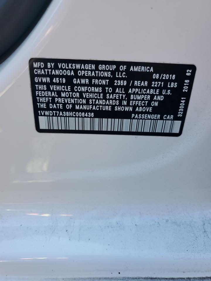 2017 Volkswagen Passat - Image 12