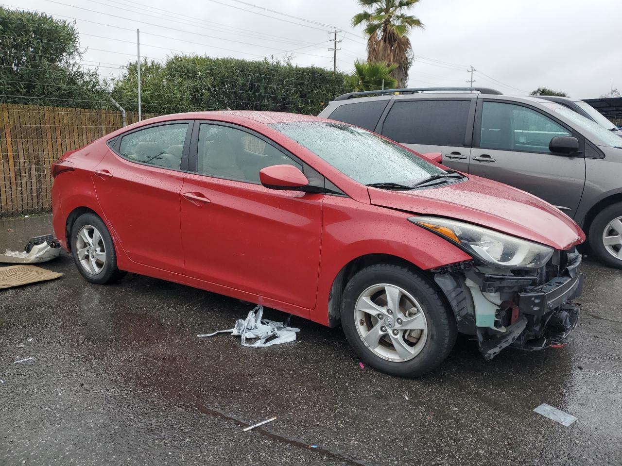 VIN KMHDH4AEXEU162855 2014 HYUNDAI ELANTRA no.4