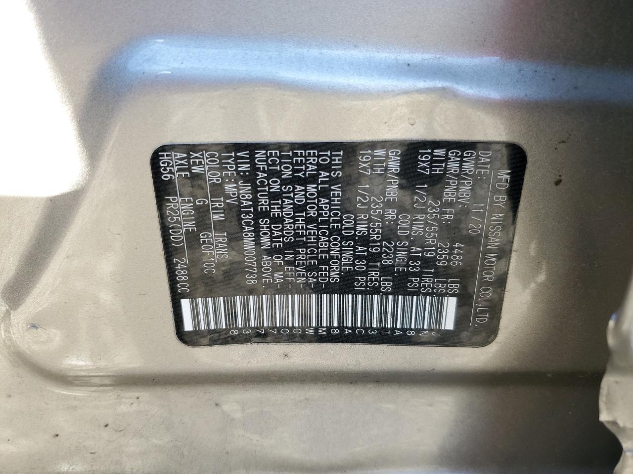 2021 Nissan Rogue - Image 15