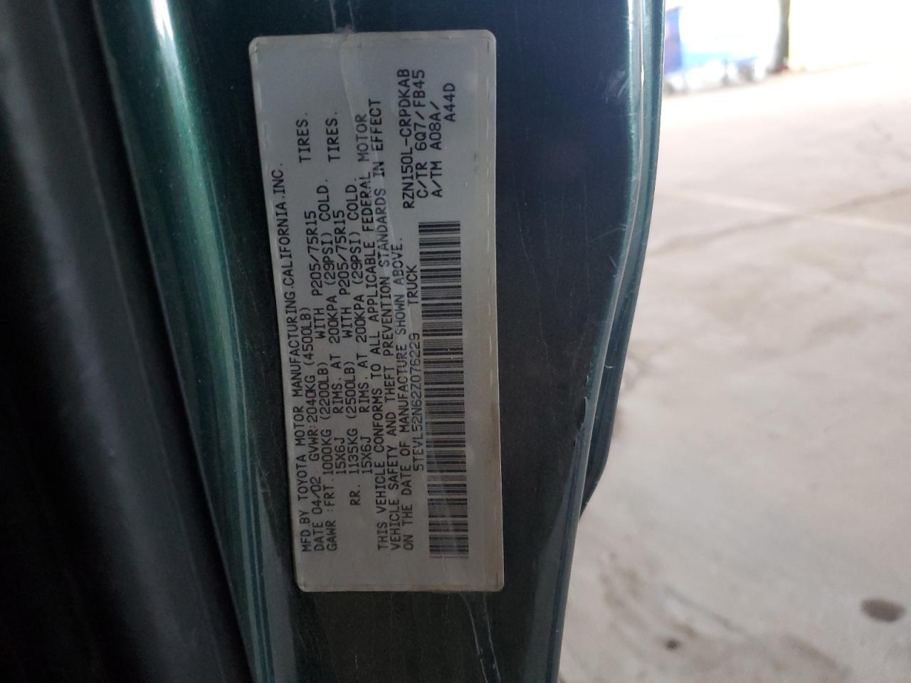 2002 Toyota Tacoma - Image 12