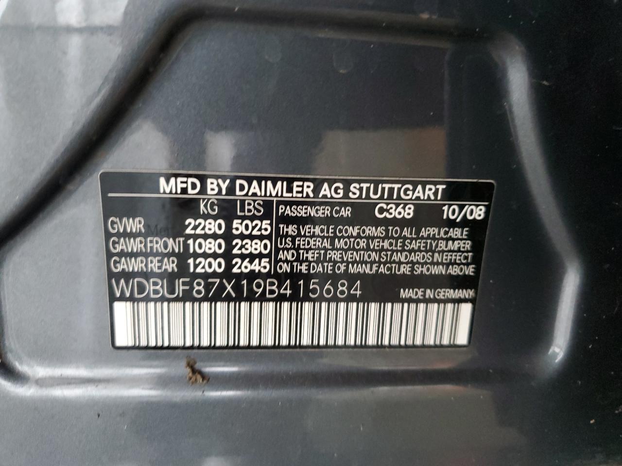 2009 Mercedes-Benz E-klasse - Image 12