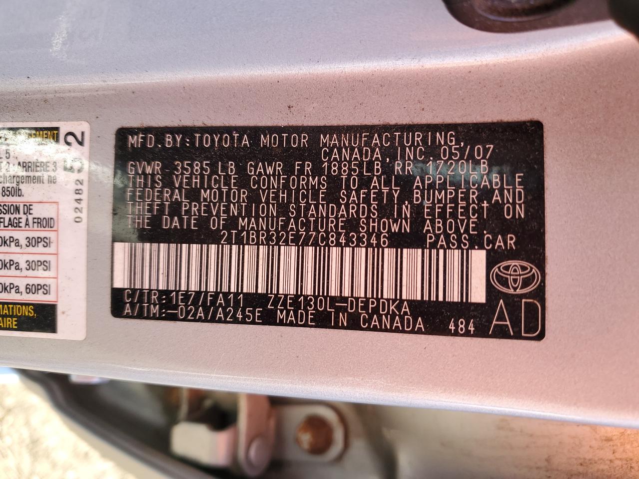 2007 Toyota Corolla - Image 13