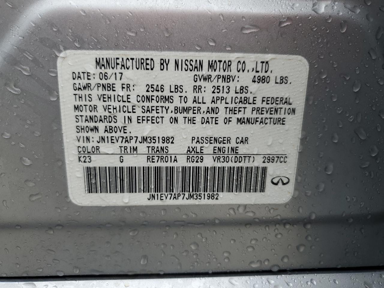 2018 Infiniti Q50 - Image 12