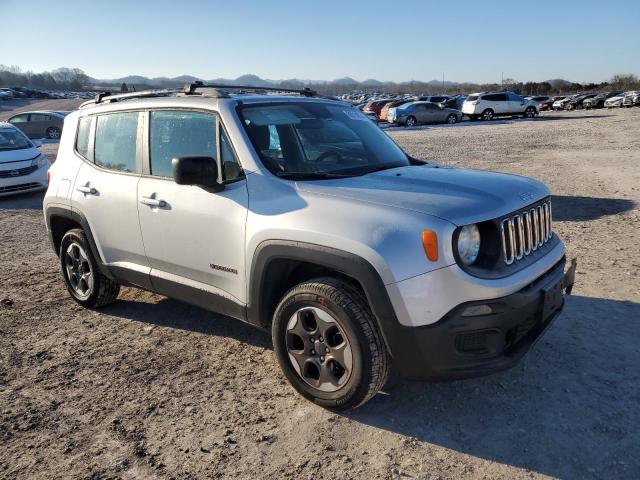 Паркетники JEEP RENEGADE 2016 Сріблястий