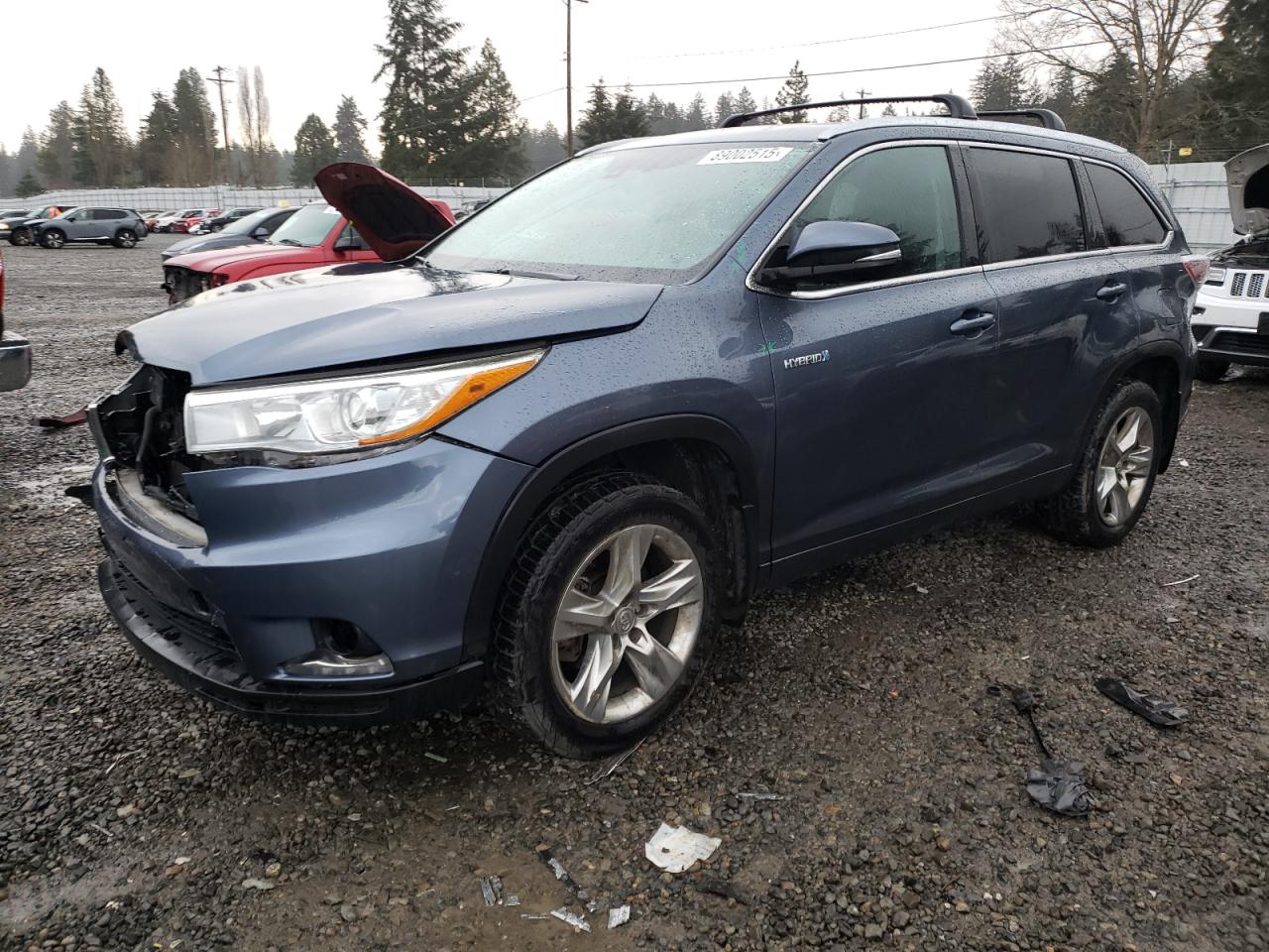 VIN 5TDDCRFH8FS013689 2015 TOYOTA HIGHLANDER no.1