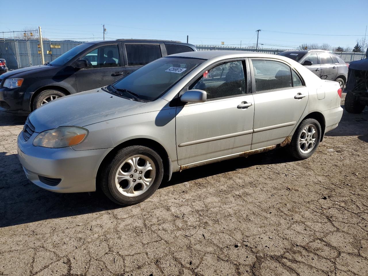 2003 Toyota Corolla Ce en Venta en Dyer, IN - Normal Wear