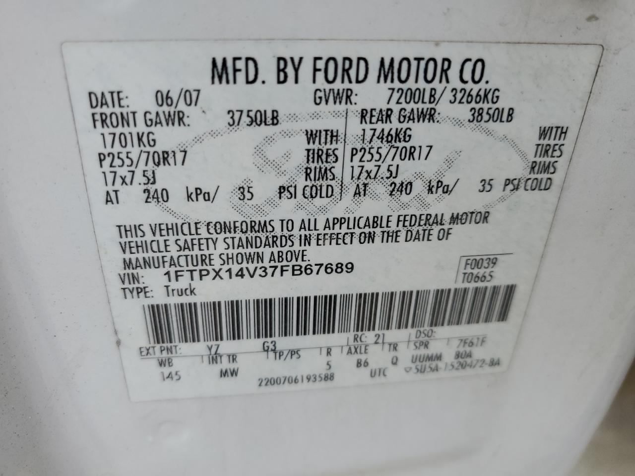 2007 Ford F-150 - Image 14