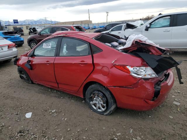 Седани HYUNDAI ACCENT 2014 Червоний