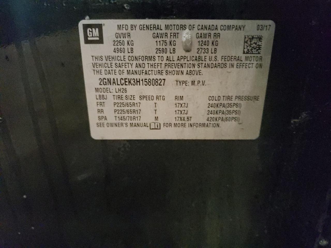 2017 Chevrolet Equinox - Image 13