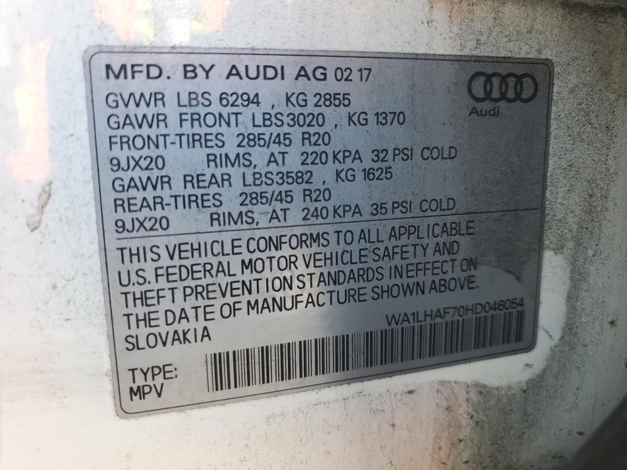 2017 Audi Q7 - Image 15
