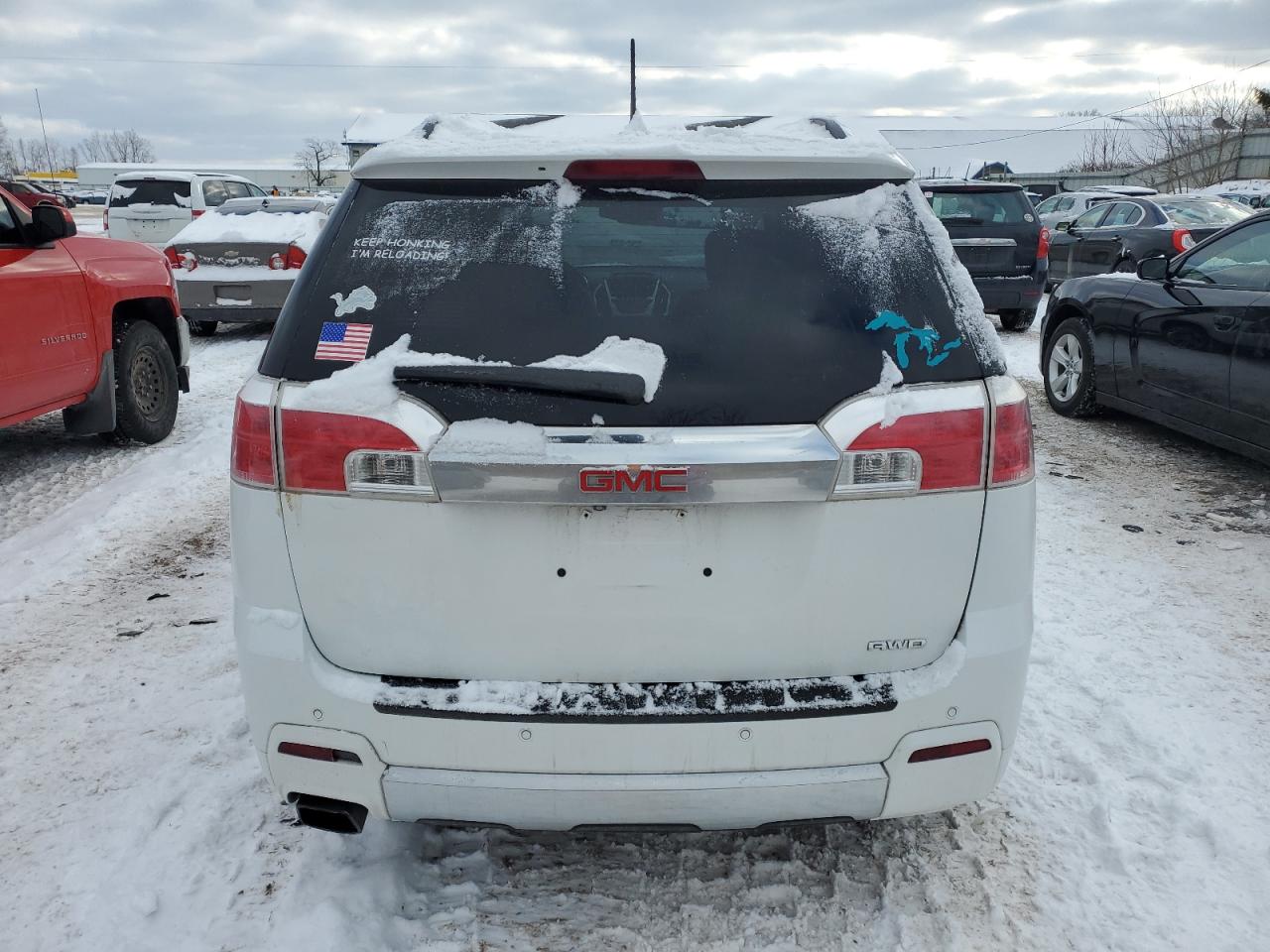 2014 GMC Terrain Denali VIN: 2GKFLZEK6E6290599 Lot: 88852295