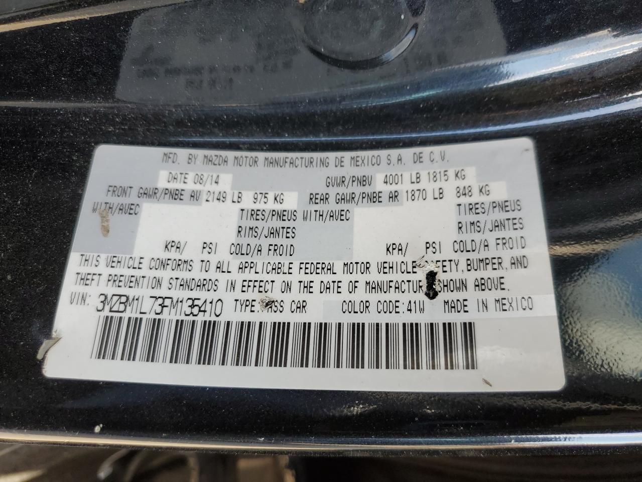 2015 Mazda 3 - Image 12