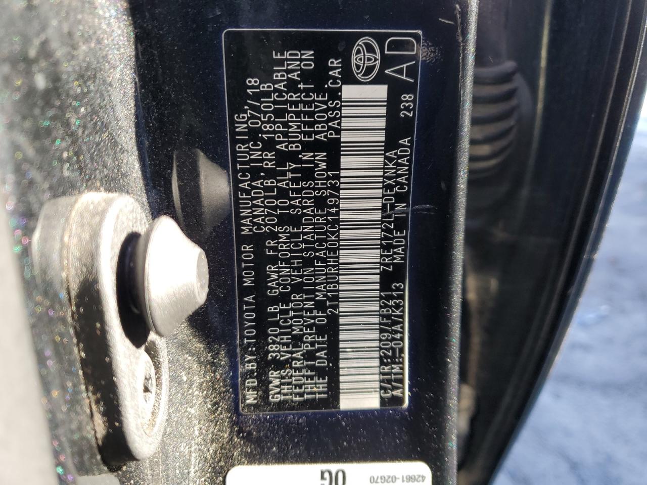 2019 Toyota Corolla - Image 13