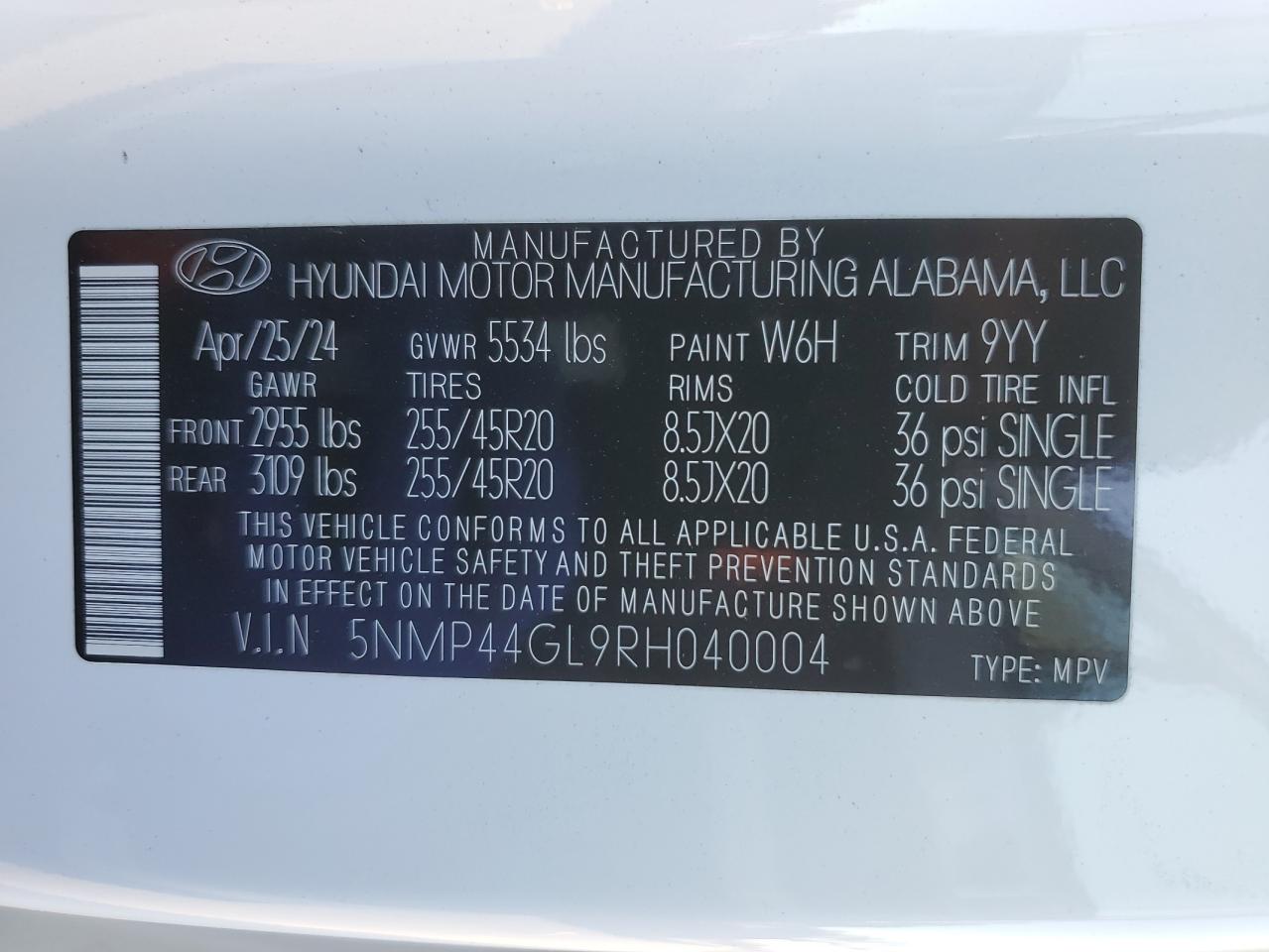 2024 Hyundai Santa Fe - Image 15