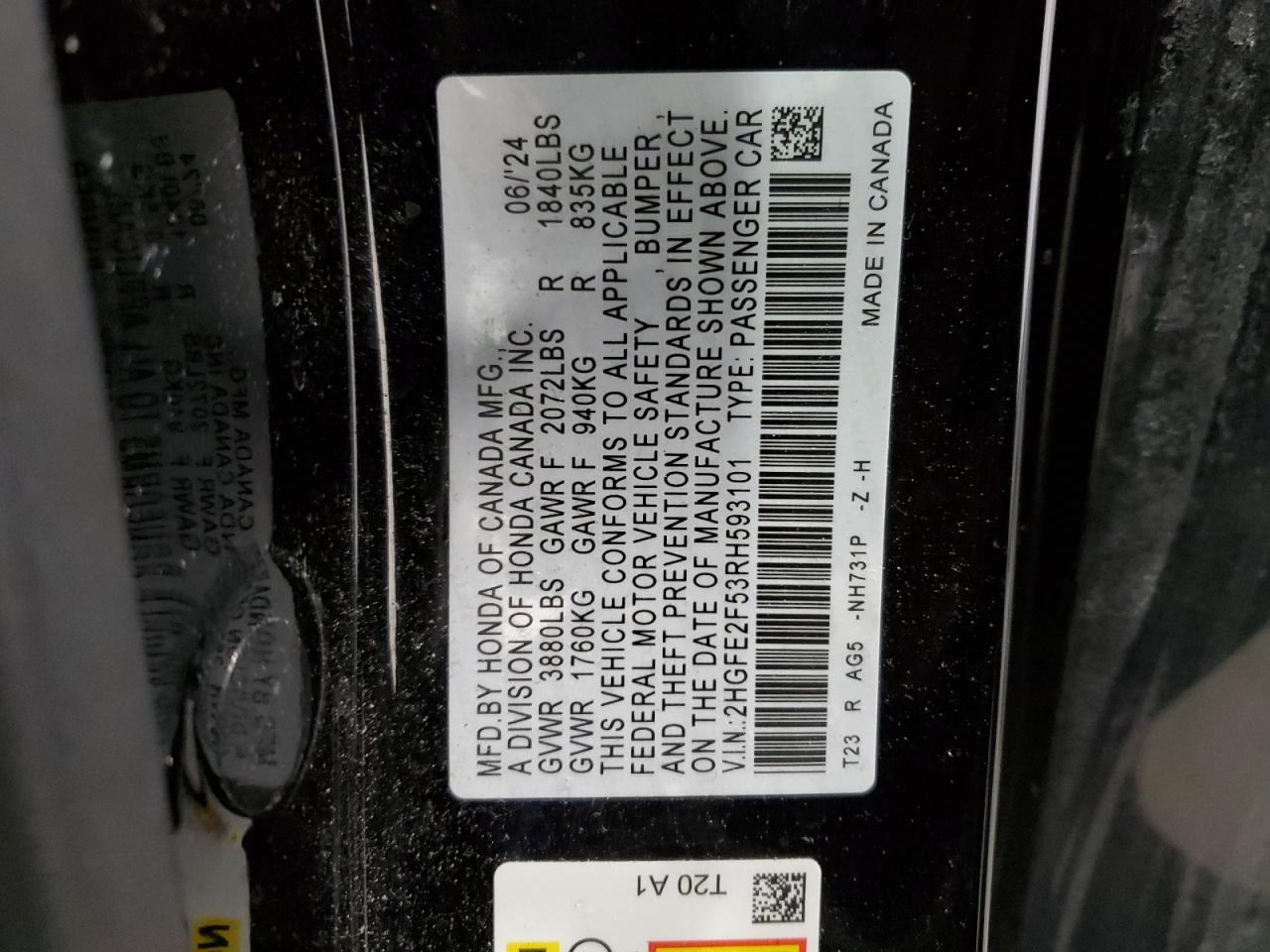 2024 Honda Civic - Image 13