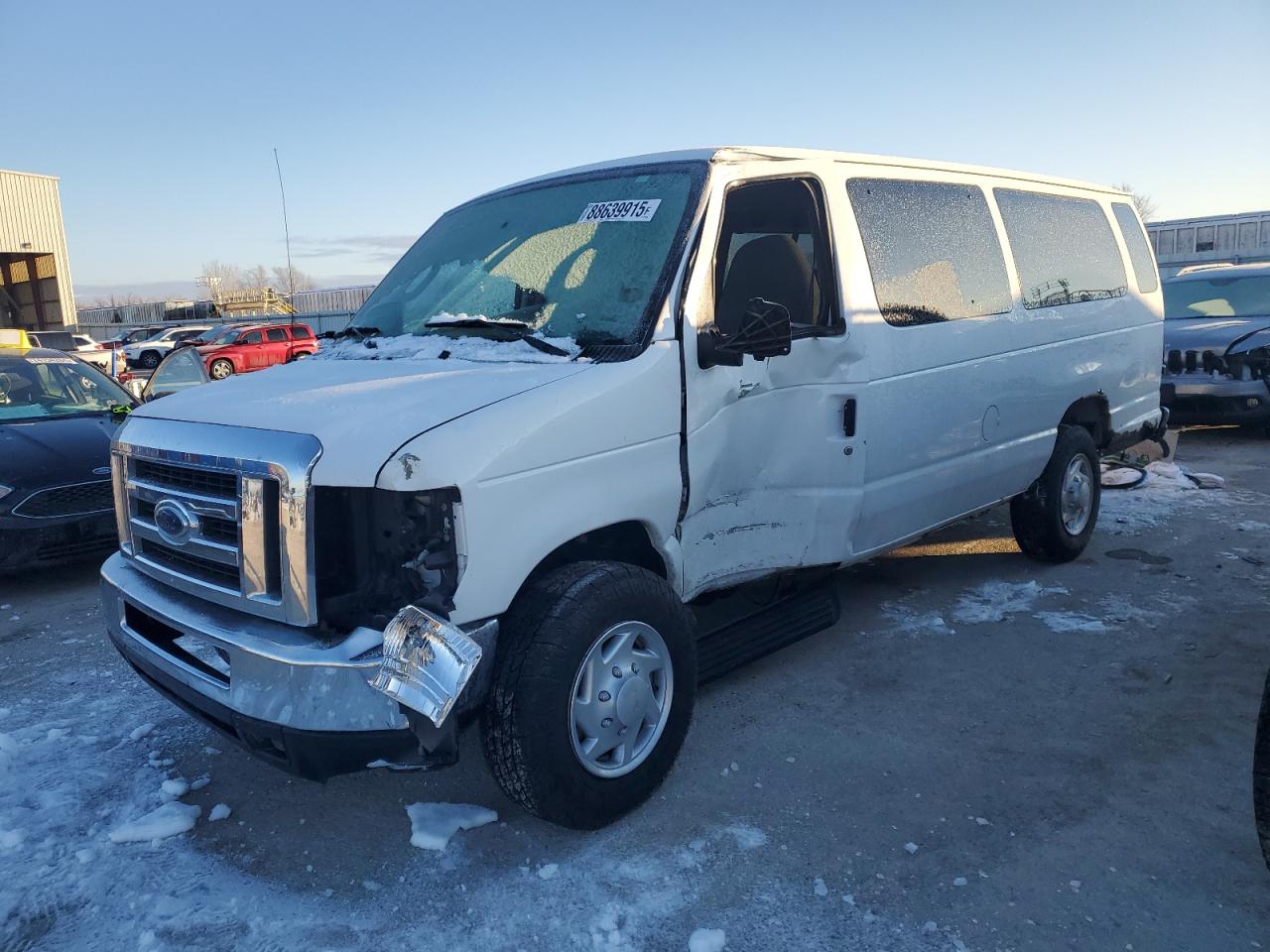 2008 Ford Econoline E350 Super Duty Wagon на продаже в Kansas City, KS - Side