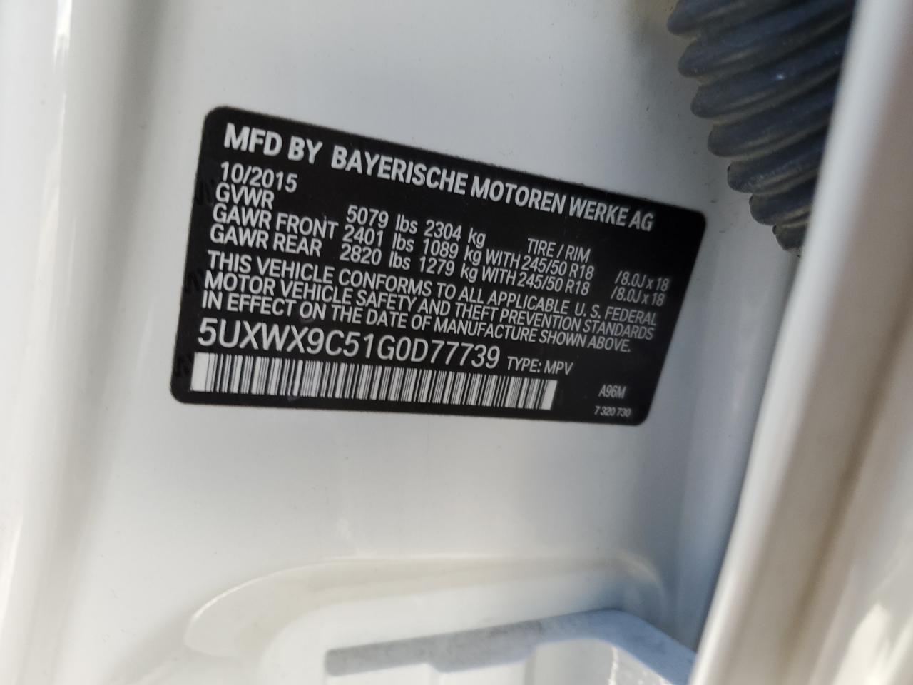2016 BMW X3 - Image 15