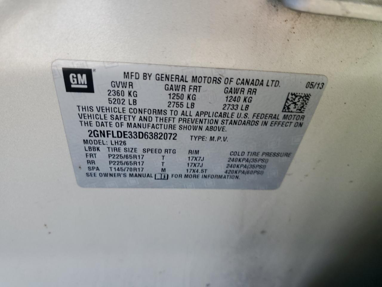 2013 Chevrolet Equinox - Image 14