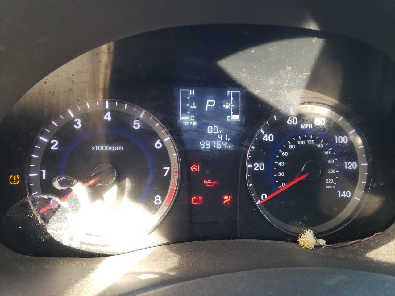 2015 Hyundai Accent Gls VIN: KMHCU5AE2FU217782 Lot: 41446935