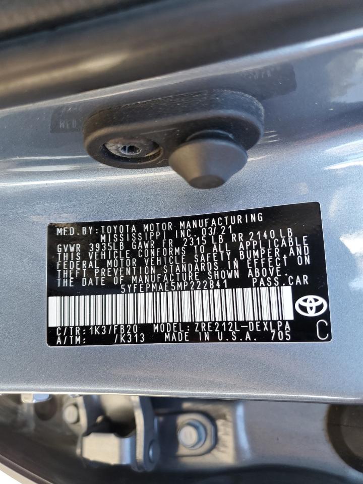 2021 Toyota Corolla - Image 12