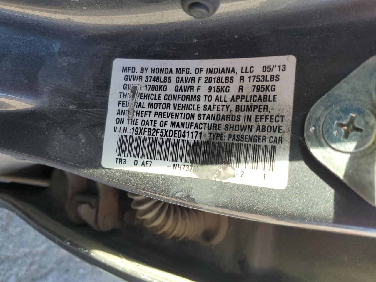 2013 Honda Civic - Image 12