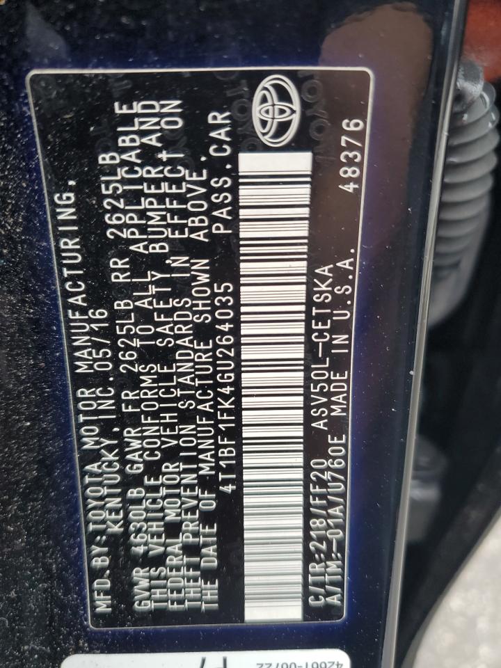 2016 Toyota Camry - Image 12