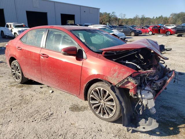  TOYOTA COROLLA 2015 Red