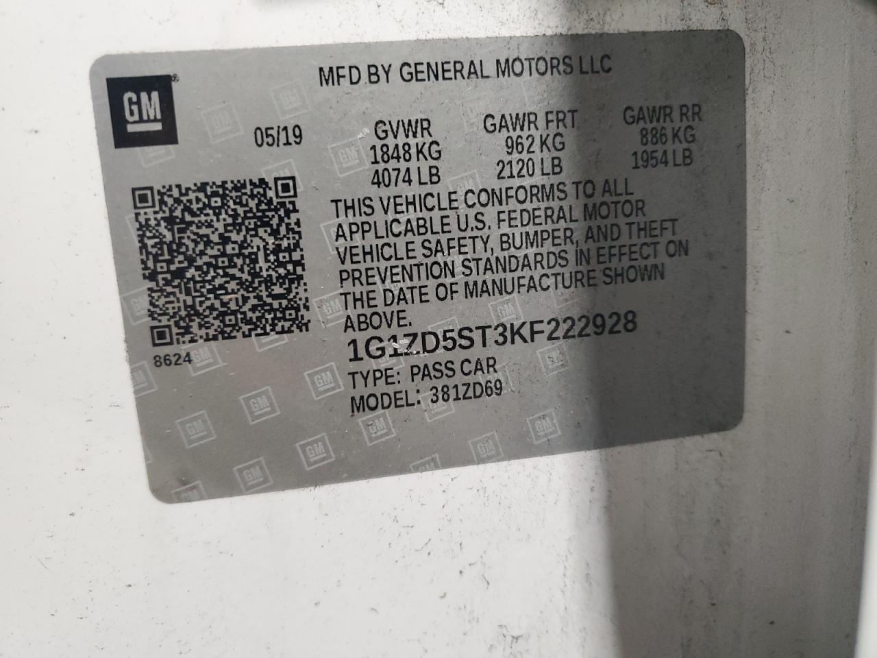 2019 Chevrolet Malibu - Image 12