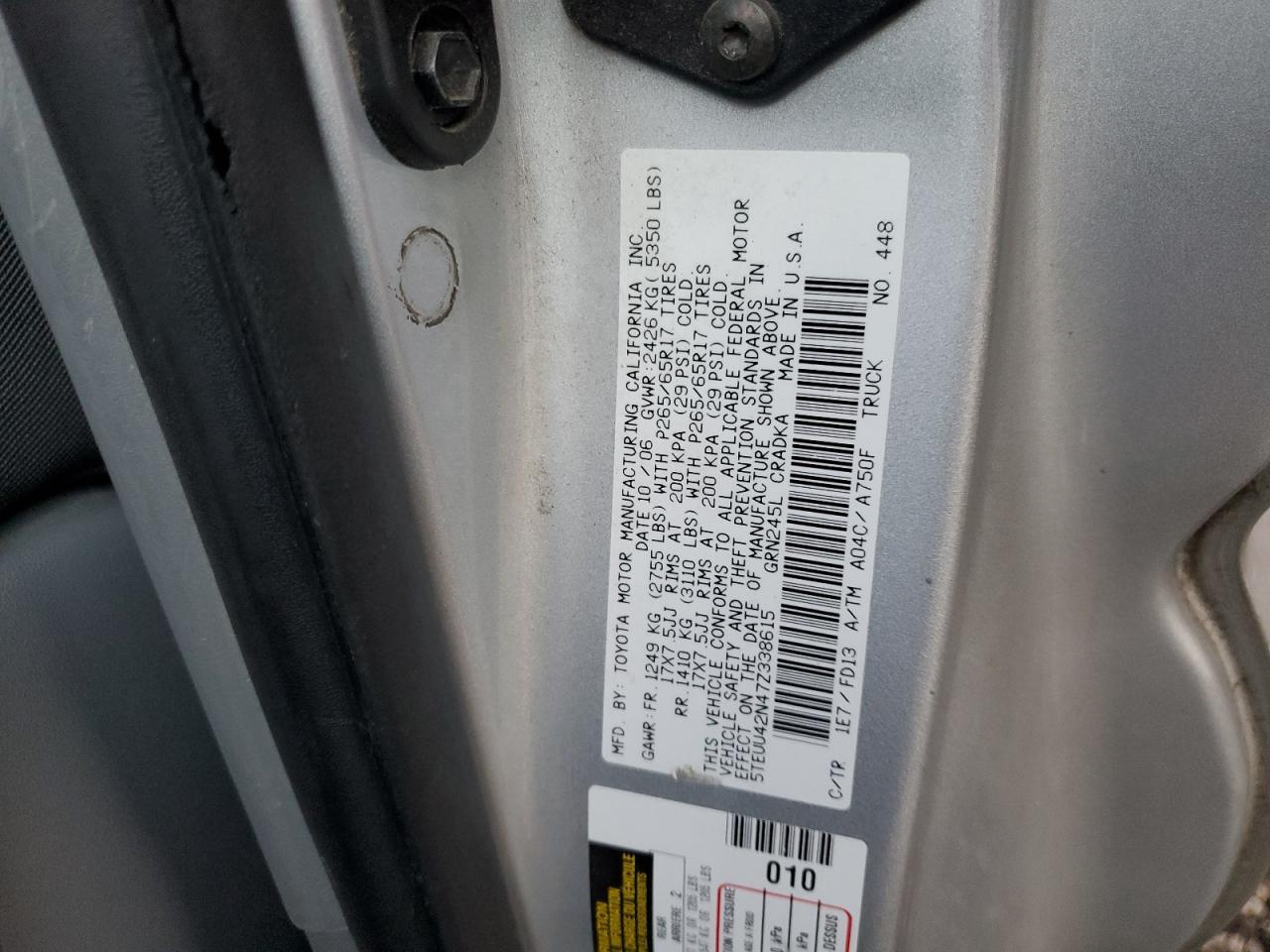 2007 Toyota Tacoma - Image 12
