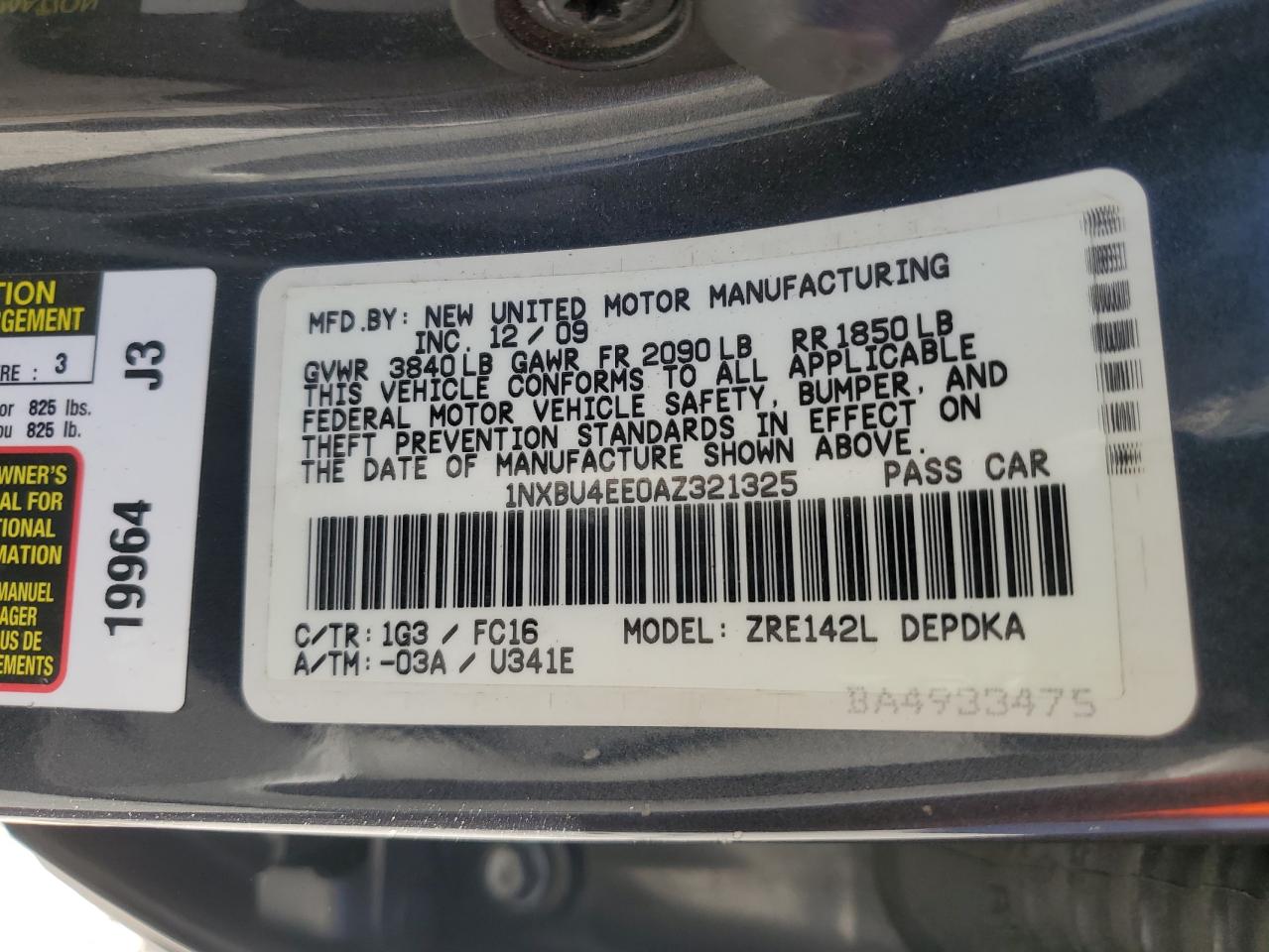 2010 Toyota Corolla - Image 12