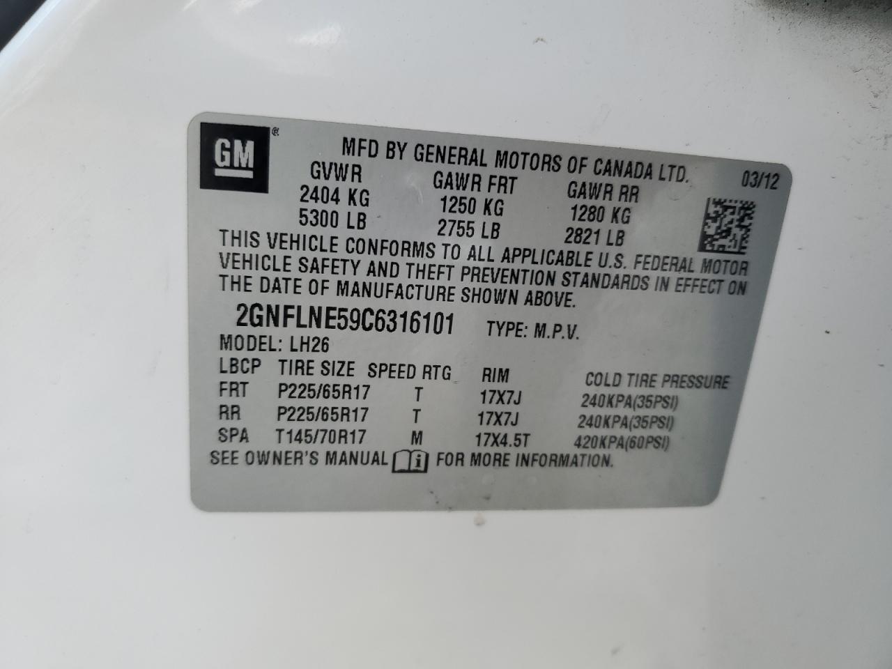 2012 Chevrolet Equinox - Image 13