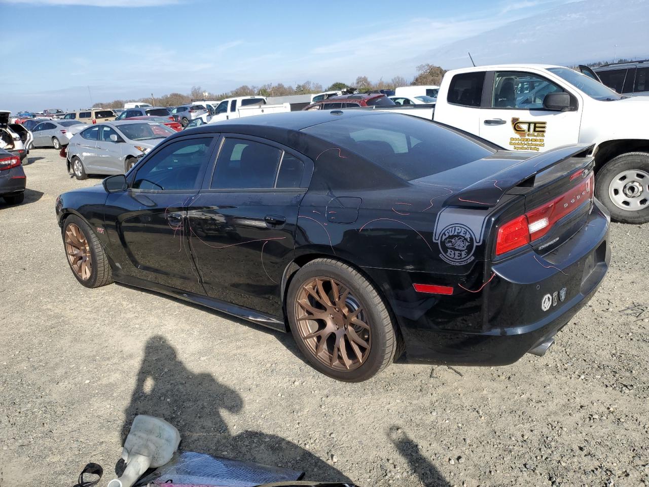 VIN 2C3CDXGJ7DH552318 2013 DODGE CHARGER no.2