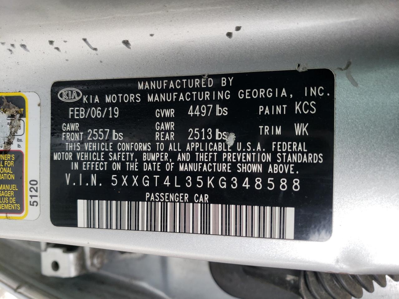 2019 Kia Optima - Image 13