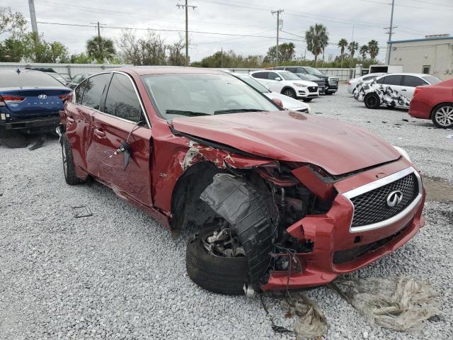  INFINITI Q50 2016 Czerwony