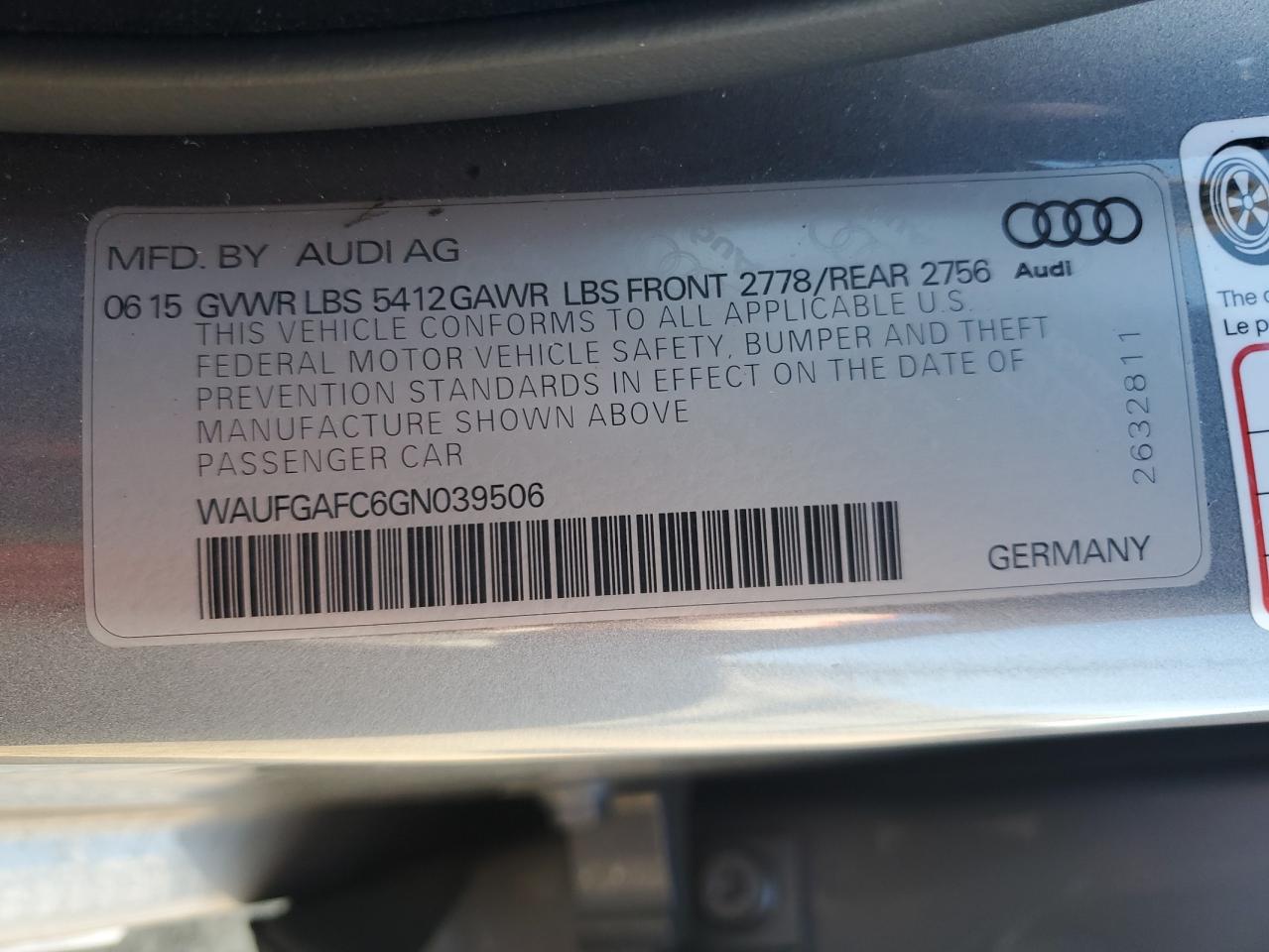 2016 Audi A6 - Image 13