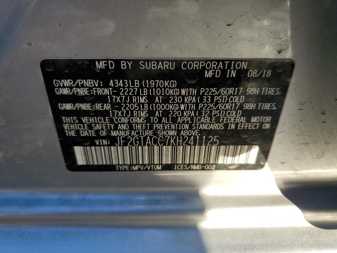 2019 Subaru XV - Image 13
