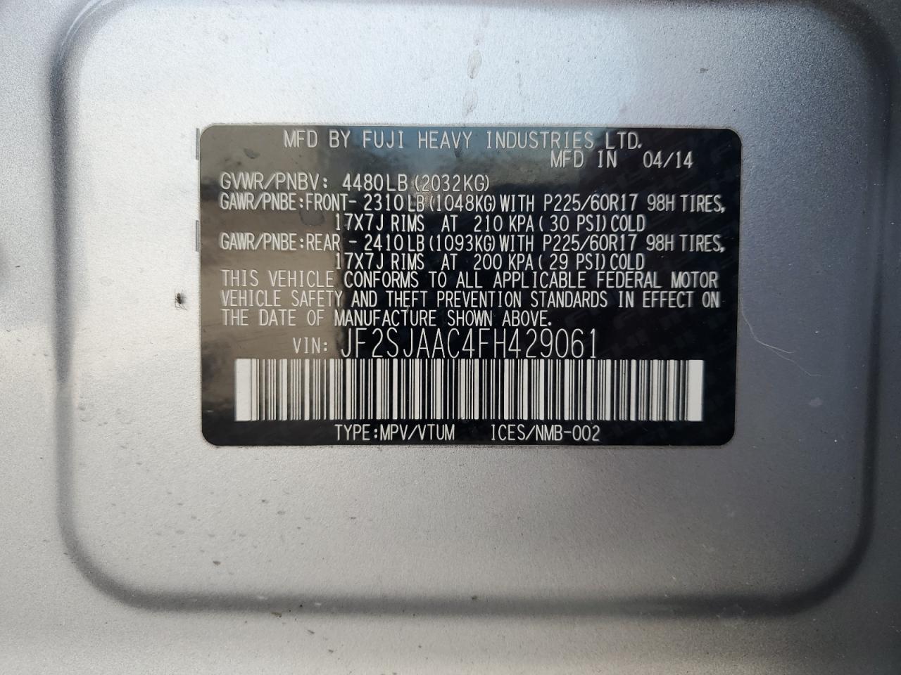 2015 Subaru Forester - Image 13