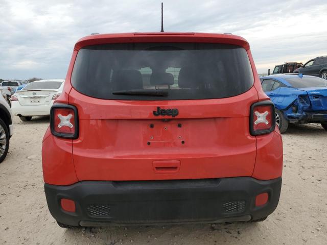  JEEP RENEGADE 2018 Червоний