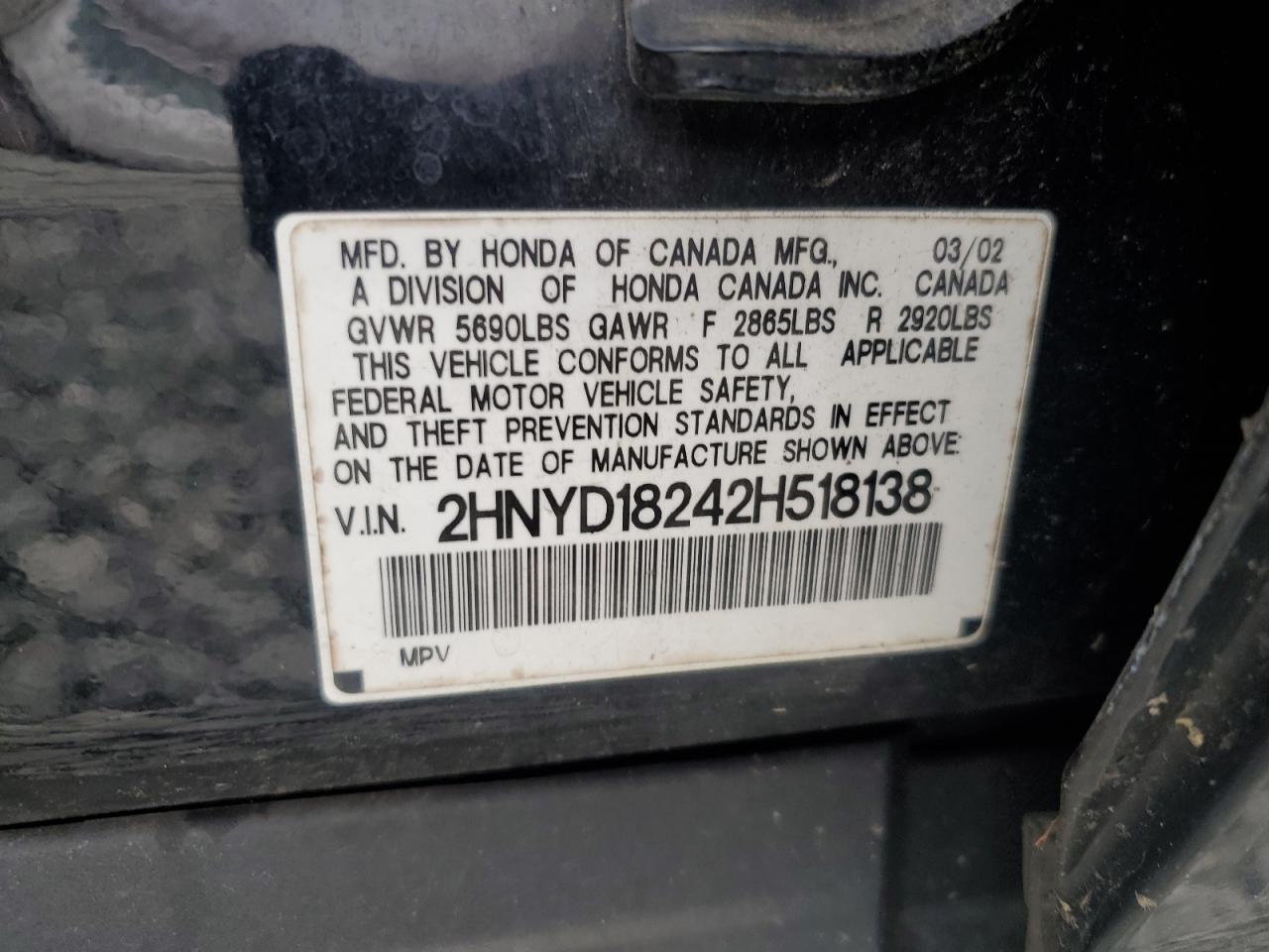 2002 Acura MDX - Image 13