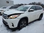 2017 TOYOTA HIGHLANDER LE for sale at Copart ON - COOKSTOWN